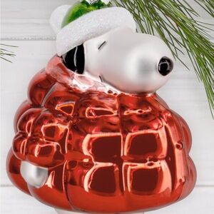 Hallmark Snoopy in a Puffer Coat Ornament